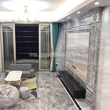 Pemprosesan Marble Asli Custom Countertop Kitchentop